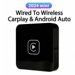 רק 17.9$/64 ש״ח עם הקופון 24AN02 למתאם האלחוטי ל CarPlay/ Android Auto הסופר מומלץ לרכב!!