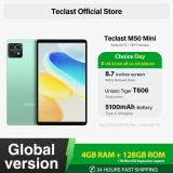 רק 56.6$/184 ש״ח לטאבלט הקומפקטי Teclast M50 Mini עם מסך ‎8.7‎ אינץ’ ‎90Hz‎, זיכרון ‎128GB‎ ומערכת ‎Android 15‎!!