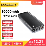 רק 14.7$\52 ש"ח למטען הנייד הנהדר Essager PD 20W 10000mAh!! 