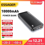 רק 17.9$\63 ש"ח למטען הנייד הנהדר Essager PD 20W 10000mAh!! 