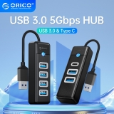 רק 5.5$\20 ש"ח למפצל USB איכותי מבית אוריקו ORICO!!