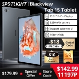 רק 155$\566 ש"ח לטאבלט העוצמתי הסופר משתלם Blackview Tab 15!!