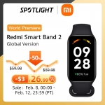 רק 23.9$\88 ש"ח עם הקופון ANUP3 לצמיד / שעון חכם החדש מבית שיאומי Xiaomi Redmi Band 2 במבצע השקה עולמי!! בארץ המחיר כפול!!
