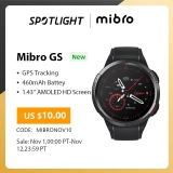 רק 58$\200 ש"ח לשעון הספורט החכם הסופר משתלם הכולל גם GPS החדש Mibro GS במבצע השקה!!