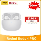 רק 40.5$\153 ש"ח ללהיט החדש מבית שיאומי – אוזניות אלחוטיות בעלות סינון רעשים אקטיבי – Redmi AirDots 4 Pro!!