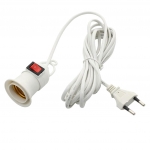 לחטוף!! מחיר מתנה!! רק 3.9$\14 ש"ח לבית מנורה כולל מפסק וכבל באורך 3.8 מטר!! בארץ המחיר פי 3!!