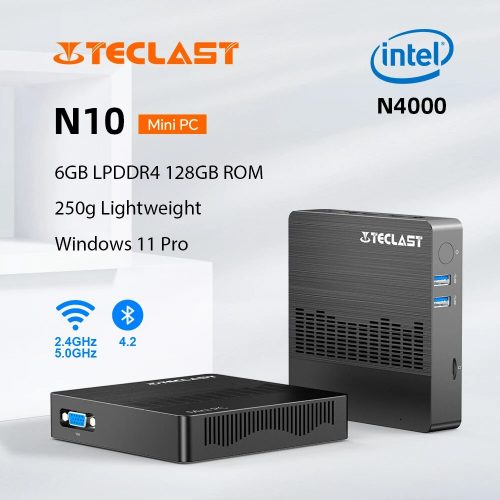 רק 63.9$/214 ש״ח עם הקופון IFPHEJH למחשב מיני Teclast N10 דגם 6GB 128GB!!