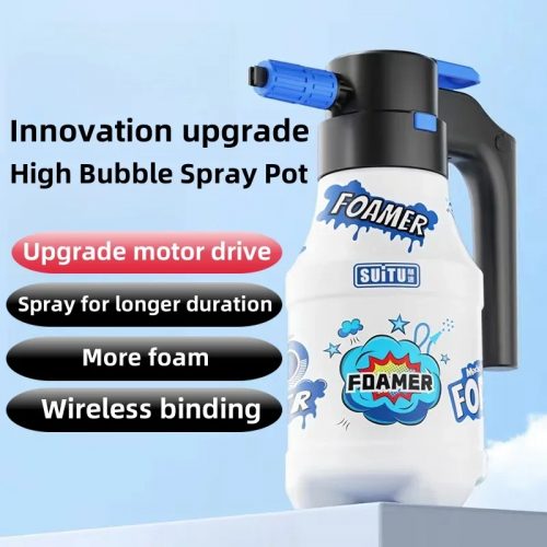 לחטוף!! רק 13.6$/45 ש״ח למרסס קצף חשמלי לשטיפת הרכב, חלונות ועוד!!