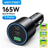 לחטוף!! רק 8$\26 ש״ח עם הקופון IL1003 למטען מצת לרכב מפלצתי משובח Vention 100W!! רק 10$ לגרסת ה 165W!!