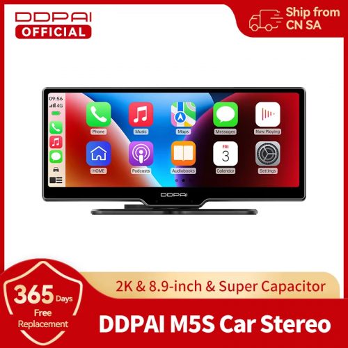 רק 71.9$/243 ש״ח עם הקופון IFPMXZS למערכת חכמה של מצלמה ומסך מולטימדיה לרכב, מהמותג המוביל בסין DDPAI M5S!!