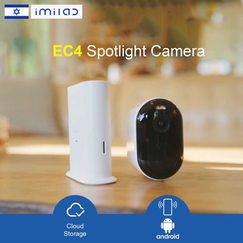 רק 137 ש״ח עם הקופון IFPGYGD למצלמה אלחוטית IMILAB EC4 עם סוללה ואפשרות לטעינה באמצעות פאנל סולארי!! בארץ המחיר 380 ש״ח!!