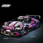 רק 14.6$\51 ש״ח עם הקופון IFPBYX0 לסט בנייה 1:10 של רכב מירוץ עם 1611 חלקים להרכבה עצמית!!