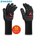 רק 18$\69 ש״ח עם הקופון DK7AKQDV5QOM לכפפות למנגל מבית INKBIRD, עמידות לחום עד 800 מעלות!!