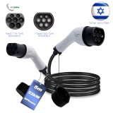 לחטוף!! רק 190 ש״ח עם הקופון AEILWHFITMPH לכבל טעינה באורך 5 מטר לרכבים חשמליים כולל משלוח מהיר ממחסן ישראל!! בארץ המחיר 700 ש״ח!!