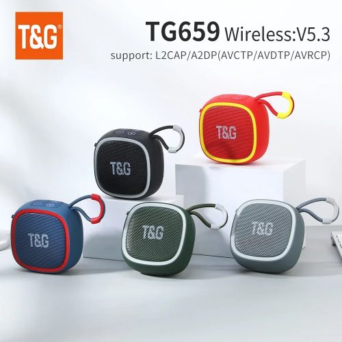 רק 8.2$/28 ש״ח לרמקול האלחוטי הקומפקטי T&G TG659!!