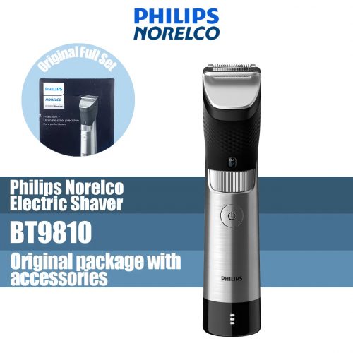 רק 58.9$\217 ש״ח עם הקופון BTSIL2 למעצב זקן מתכוונן (Philips Norelco Beard trimmer 9000 Prestige (BT9810!! בארץ המחיר 500 ש״ח!!