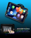 רק 174 ש״ח עם הקופון IFPL3PS למערכת Carplay לאופנועים עם מסך בגודל 5 אינץ', מתממשקת ל-Carplay של Apple ול-Android Auto!!