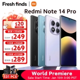רק 204$\716 ש״ח לסמרטפון המשתלם Xiaomi Redmi Note 14 Pro!!