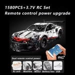 לחטוף!! רק 15.7$\57 ש״ח לערכת הרכבת מכונית ספורט חשמלית לשליטה מהטלפון עם 1580 חלקים!!