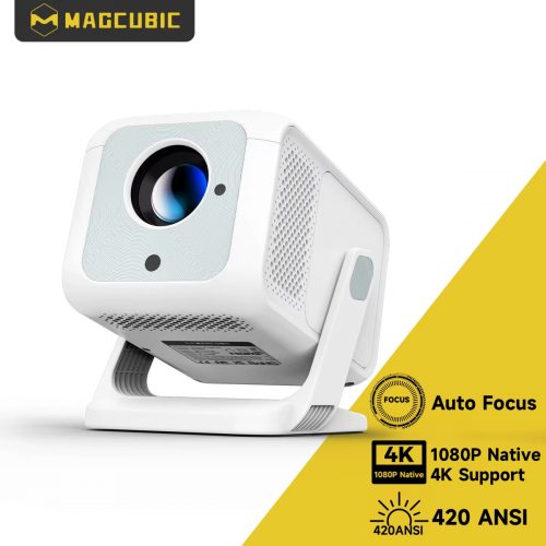 רק 58.9$/192 ש״ח למקרן חכם נייד Magcubic HY310X עם פוקוס אוטומטי, תמיכה ב־4K, Android 11, WiFi 6 ו־Bluetooth 5.2 – חוויית קולנוע ביתית במחיר שובר שוק!!