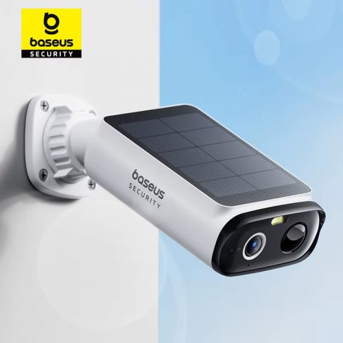 רק 33.9$/110 ש״ח למצלמת אבטחה חיצונית Baseus S1 Lite עם טעינה סולארית, חיבור WiFi, רזולוציית 2K, זווית רחבה ועמידות גבוהה למים בתקן IP67!!