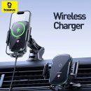 לחטוף!! רק 12.9$/43 ש״ח למעמד הסמארטפון המתקדם לרכב עם טעינה אלחוטית מבית Baseus!!