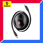 לחטוף!! רק 3.8$/12 ש״ח עם הקופון BR0001 לכבל טעינה טייפ סי מהיר עד 100W נגלל וסופר קומפקטי Baseus!!