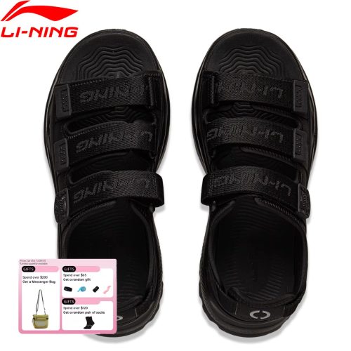 רק 23$/71 ש״ח לסנדלי יוניסקס Li-Ning SOFT COCA עם ריפוד COMFOAM רך במיוחד, גפה דמוית עור, סוליית גומי יציבה ונוחות מושלמת לקיץ וליום יום!!