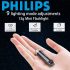 רק 7.8$/26 ש״ח לפנס מיני עוצמתי מבית Philips דגם SFL1121 עם 9 מצבי תאורה, עוצמה של 500 לומן, טעינת Type-C מהירה, תאורת UV, נוריות אזהרה אדומות וכחולות ועמידות למים – רק 13 גרם!