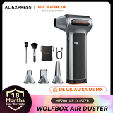רק 78.7$/245 ש״ח למפוח האלחוטי העוצמתי WOLFBOX MF200 – עם לחץ אוויר מרשים, מנוע נטול פחמים ב־3 דרגות עוצמה וסוללה נטענת לעד 100 דקות עבודה!!