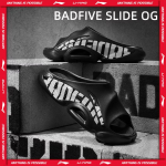 רק 21.4$/66 ש״ח לכפכפי Li-Ning BADFIVE SLIDE OG לגברים בעיצוב ספורטיבי, קלי משקל עם ריפוד רך וסוליה נגד החלקה מושלמים לאחרי אימון או לבית!!