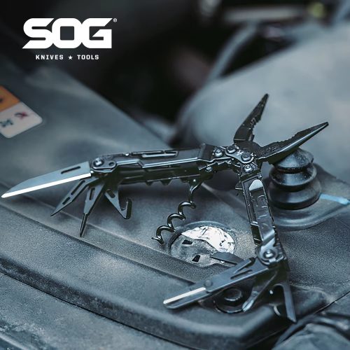 רק 46$/142 ש״ח למולטי טול SOG PowerLitre 19 כלים עם פלאייר Compound Leverage עוצמתי מבנה קומפקטי מנירוסטה איכותית לקמפינג ו-EDC יומיומי!!