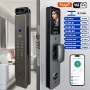 רק 145.8$/451 ש״ח למנעול חכם Tuya עם זיהוי פנים תלת ממדי, טביעת אצבע, מצלמה מובנית, שליטה באפליקציה ותמיכה בעברית לבית או לעסק!!