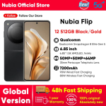 רק 322$/1022 ש״ח לסמארטפון המתקפל Nubia Flip 5G – מסך OLED בגודל 6.9״, מצלמה כפולה 50MP, טעינה מהירה ועיצוב קומפקטי שמתאים לכיס!!