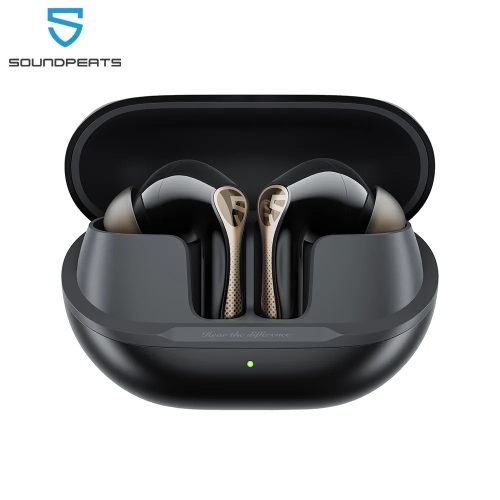 רק 84.6$/262 ש״ח לאוזניות SOUNDPEATS Air5 Pro+ XMEMS עם סינון רעשים אדפטיבי בעוצמה של ‎55dB, דרייברי XMEMS, תמיכה ב‑LDAC ו‑aptX Lossless – חוויית סאונד ברמה שטרם שמעתם!!