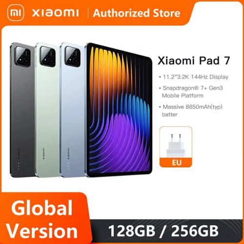 רק 279$/914 ש״ח לטאבלט Xiaomi Pad 7 עם מסך 3.2K בגודל 11.2", מעבד Snapdragon 7 Gen 3, טעינה מהירה 45W וסאונד Dolby Atmos – בארץ המחיר 1500 ש״ח!!