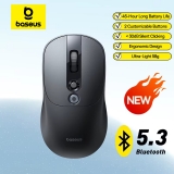 רק 10.9$/36 ש״ח לעכבר הארגונומי החדש Baseus EM2 – חיבור כפול, טעינה ב־Type-C, לחצנים שקטים ועיצוב שמפחית עומס מהיד!!