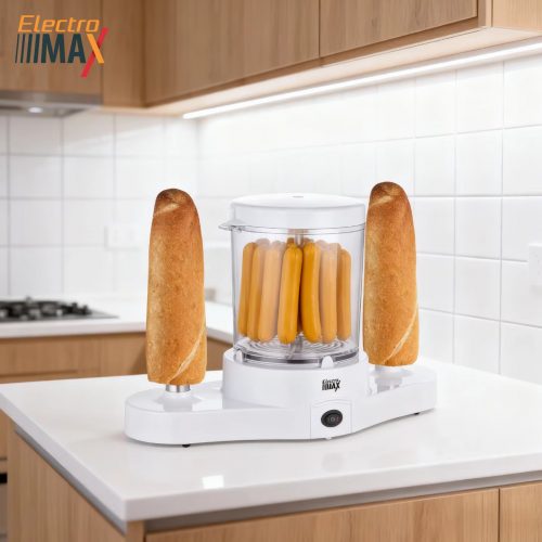 רק 30.9$/98 ש״ח למכונת הנקניקיות Electro Max עם חימום מהיר ועיצוב קומפקטי להכנה ביתית קלה ומהירה!!