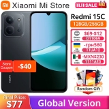רק 92.6$/300 ש״ח ל־Xiaomi Redmi 15C הגלובלי עם מסך 120Hz, מצלמת 50MP, סוללת 6000mAh וטעינה מהירה 33W!!
