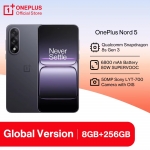 רק 334$/1068 ש״ח לסמארטפון OnePlus Nord 5 הגלובלי עם Snapdragon 8s Gen 3, מסך ‎144Hz‎ וטעינה מהירה ‎80W‎!!
