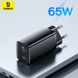 רק 12.5$/40 ש״ח למטען הקיר החכם Baseus GaN2 Lite 65W עם טעינה מהירה כפולה, הספק גבוה במיוחד ועיצוב קומפקטי במיוחד!!