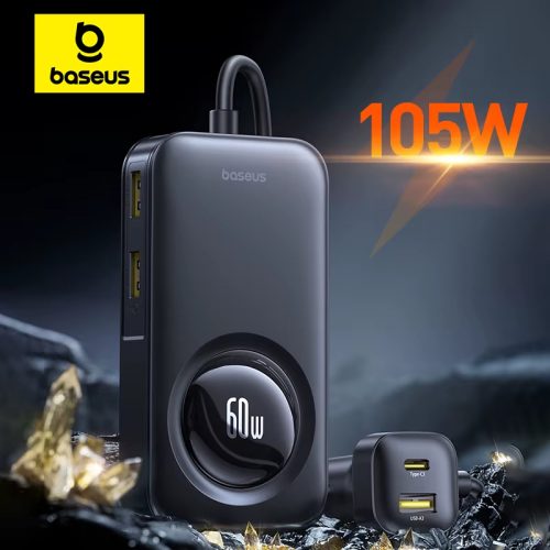 רק 9.8$/32 ש״ח למטען הרכב המטורף Baseus Primetrip VW1 בהספק כולל של ‎105W‎ עם כבל נגלל ו־6 יציאות טעינה!!