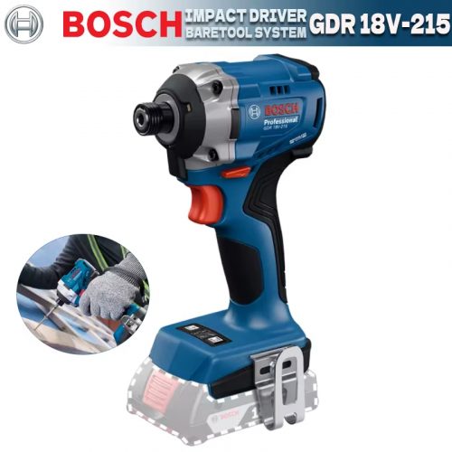 רק 61.9$/198 ש״ח למברגת האימפקט האלחוטית BOSCH GDR 18V-215 – דגם מקצועי עם מנוע Brushless, מומנט של 215Nm וחיבור משושה 1/4 אינץ'!!