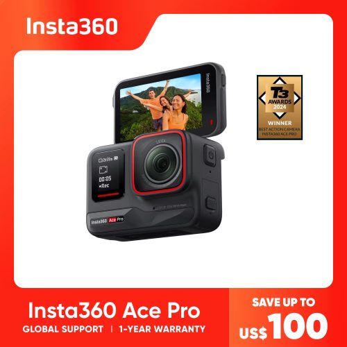 רק מ־319$/1025 ש״ח למצלמת האקסטרים Insta360 Ace Pro – עם חיישן מתקדם, צילום 8K ודיוק אופטיקה מבית Leica!!