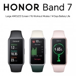 רק 31.9$\110 ש"ח עם הקופון ANUP3 לשעון החכם/צמיד הכושר המשתלם והמומלץ Huawei Honor Band 7 – כולל תמיכה בעברית!!  
