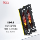 החל מ 28$\102 ש"ח לזכרון המהיר JAZER DDR5-4800 Memory RAM במגוון נפחים לבחירה!!